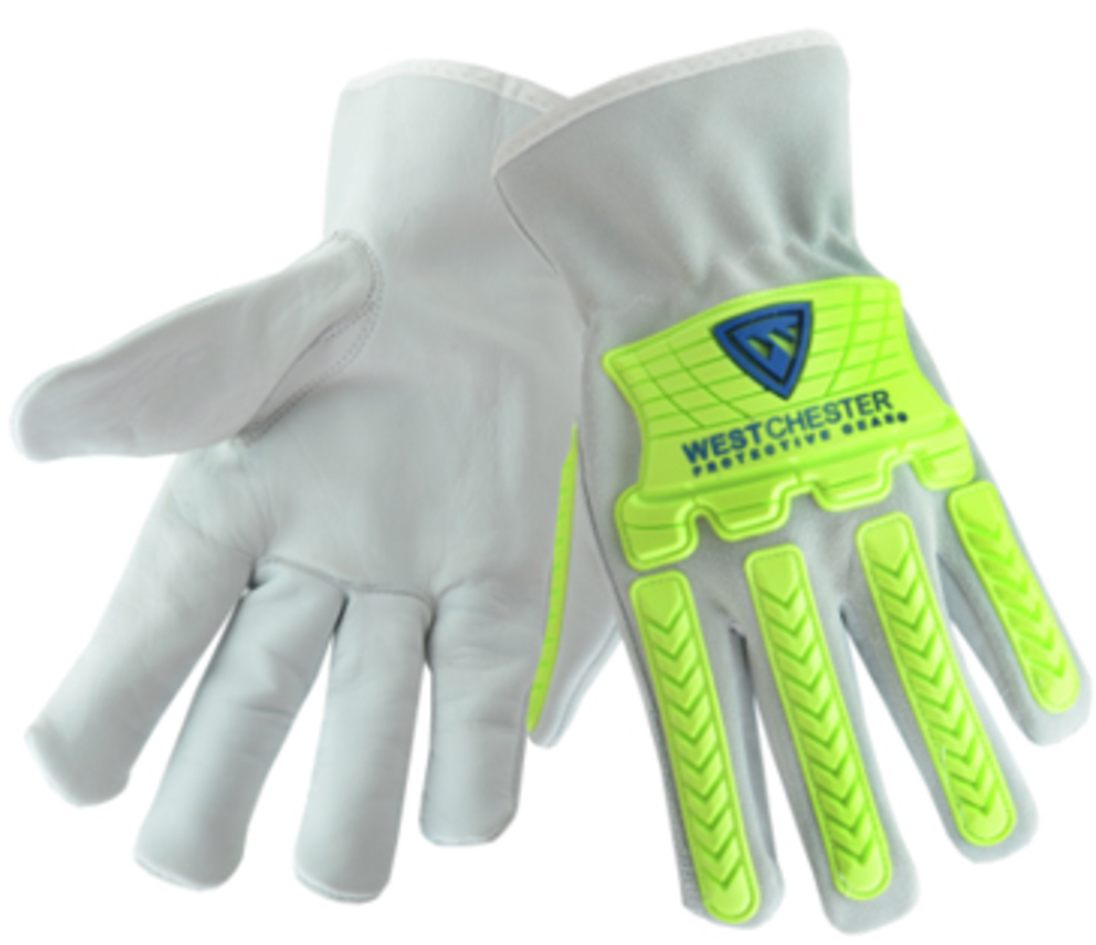 PIP® 2X Gray Premium Split Grain Cowhide Unlined Drivers Gloves
