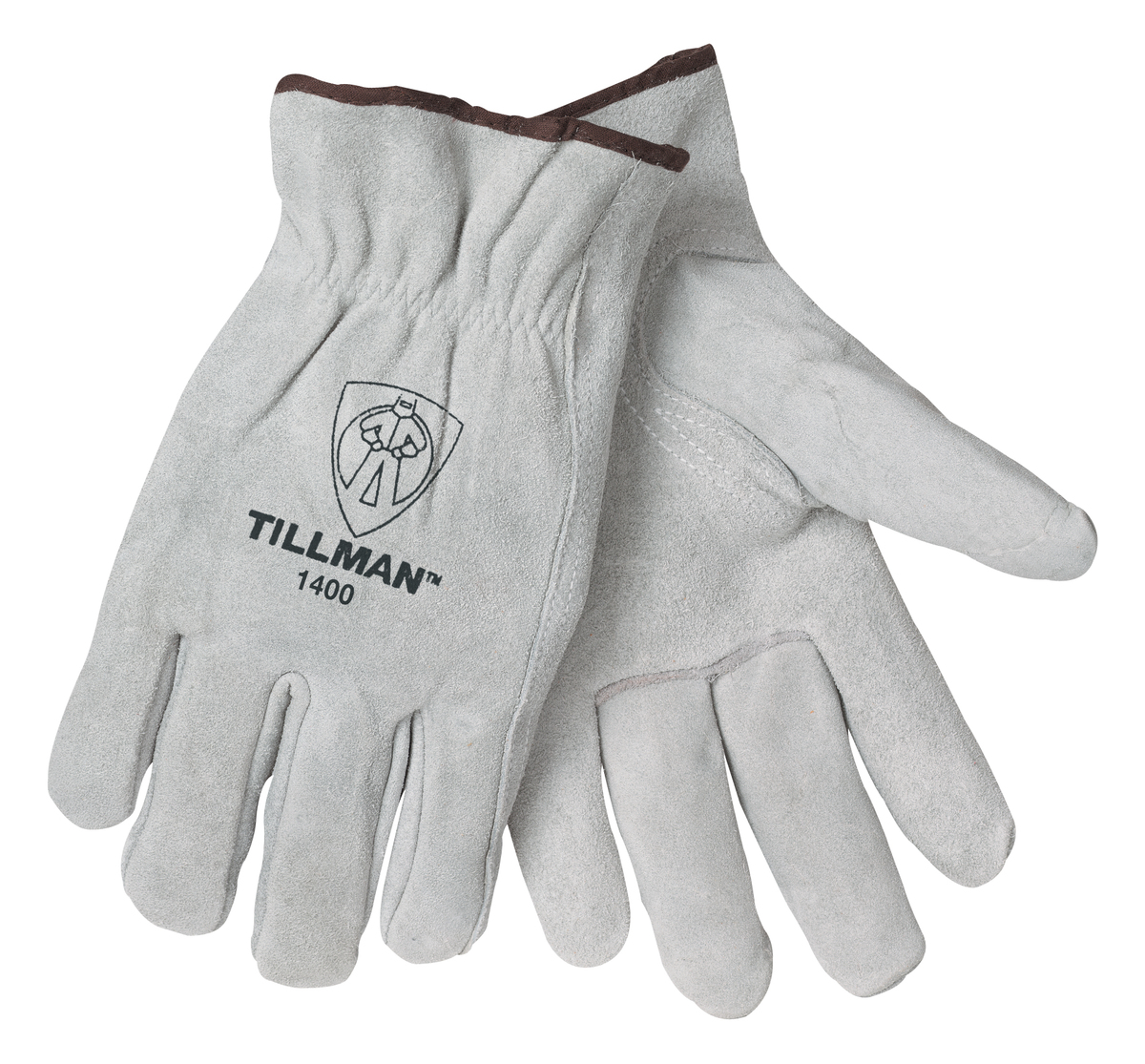 Tillman® Pearl Standard Split Grain Cowhide Unlined Drivers Gloves