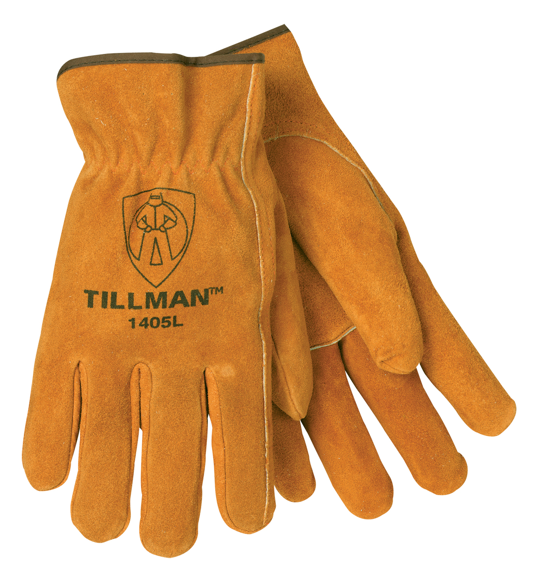 Tillman Russet Standard Split Grain Cowhide Unlined D TIL1405M for sale online at autumn supply