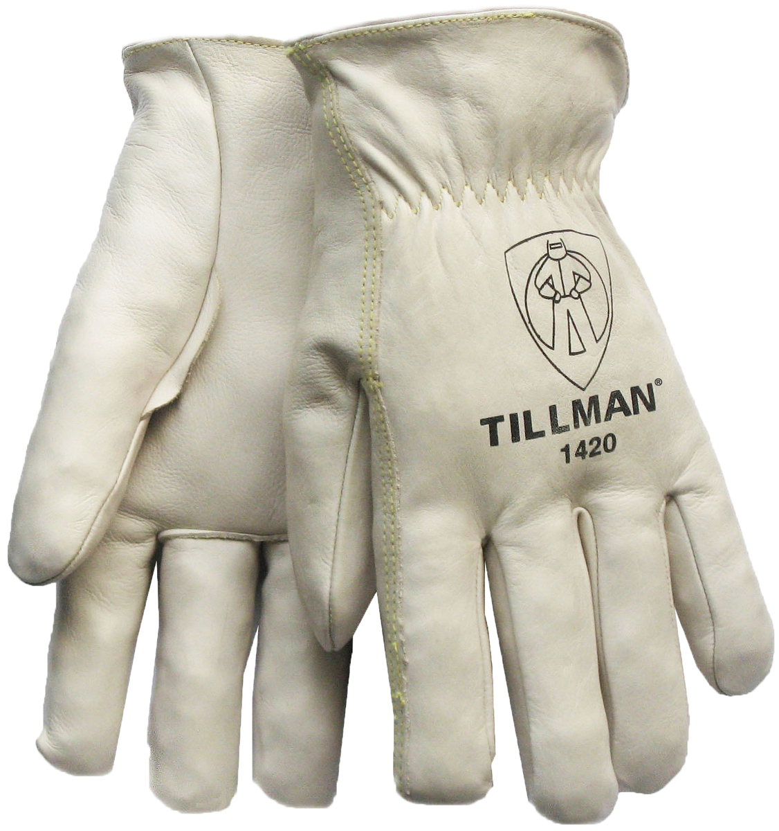 Tillman® Large Pearl Premium Top Grain Cowhide Unlined Drivers Gloves