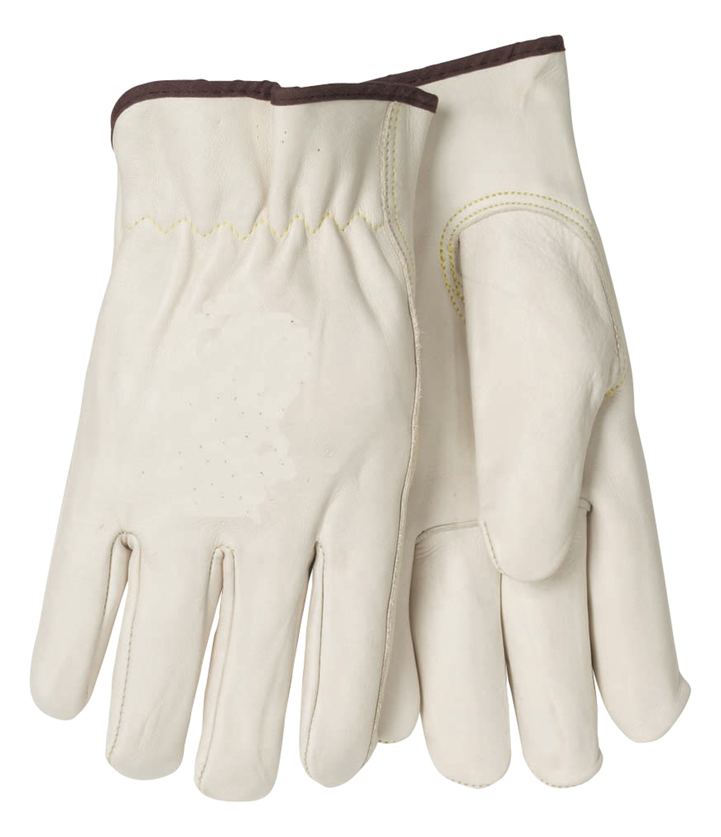 Tillman® X-Large Pearl Standard Top Grain Cowhide Unlined Drivers Gloves