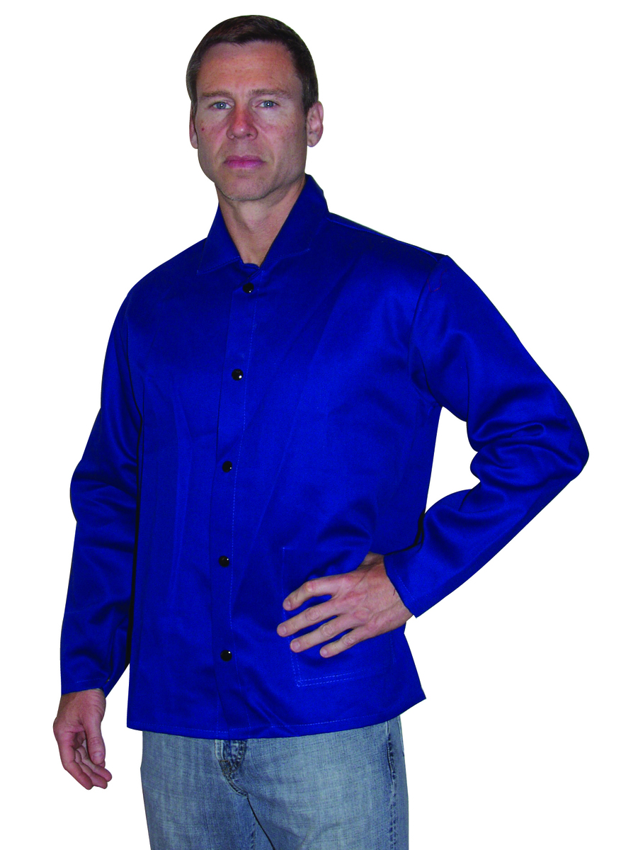Tillman Large 30 Blue InduraCotton Flame Resistant Ja TIL6230IL for sale online at autumn supply