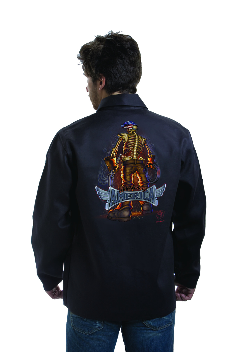 Tillman Large Black Cotton WestexFR7A Onyx Flame Resi TIL9061L for sale online at autumn supply