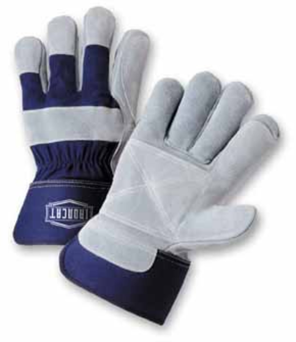 PIP Large Premium Split Double Leather Palm Gloves Wi PIPIC5DP/L for sale online at autumn supply
