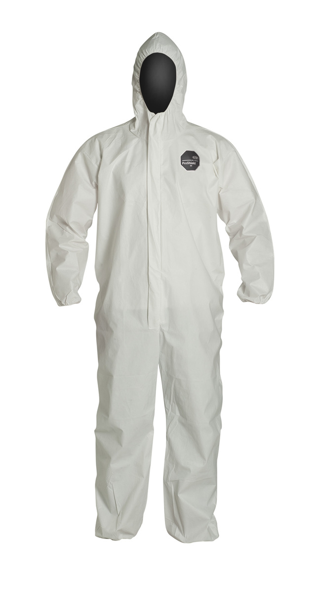 DuPont™ 4X White Proshield® 60 NexGen® Disposable Coveralls (Availability restrictions apply.)