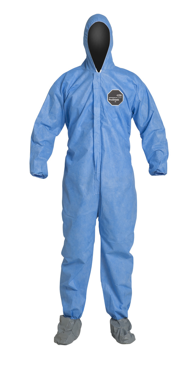 DuPont™ 2X Blue ProShield® 10 SMS Disposable Coveralls (Availability restrictions apply.)