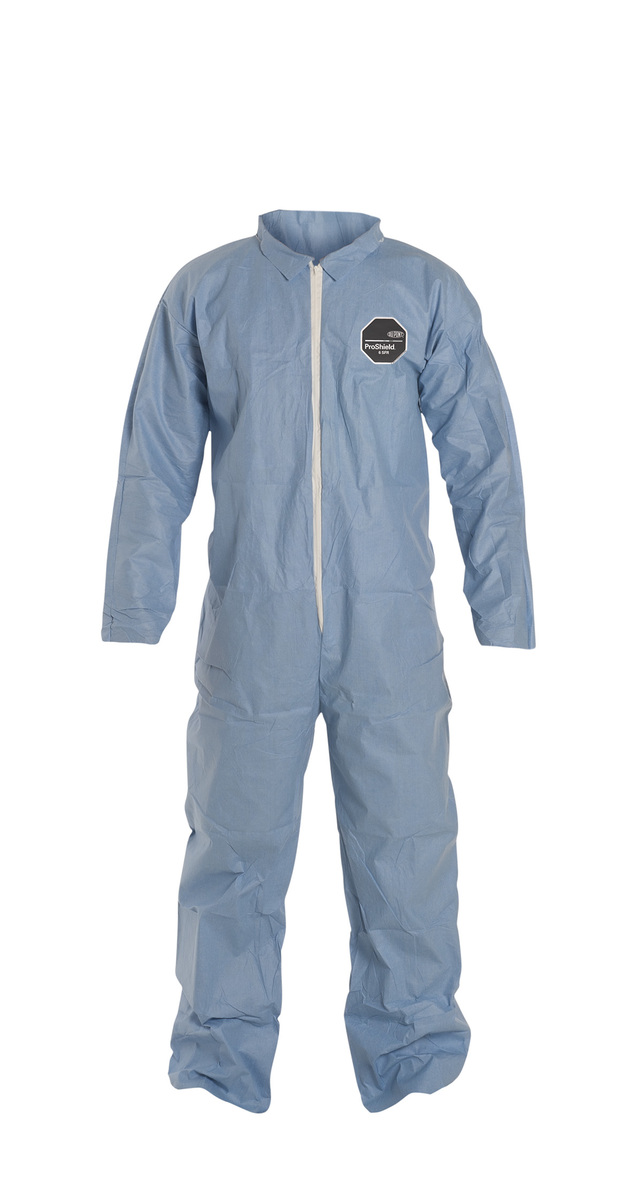 DuPont™ 6X Blue Proshield® 6 SFR Tempro® Disposable Coveralls (Availability restrictions apply.)