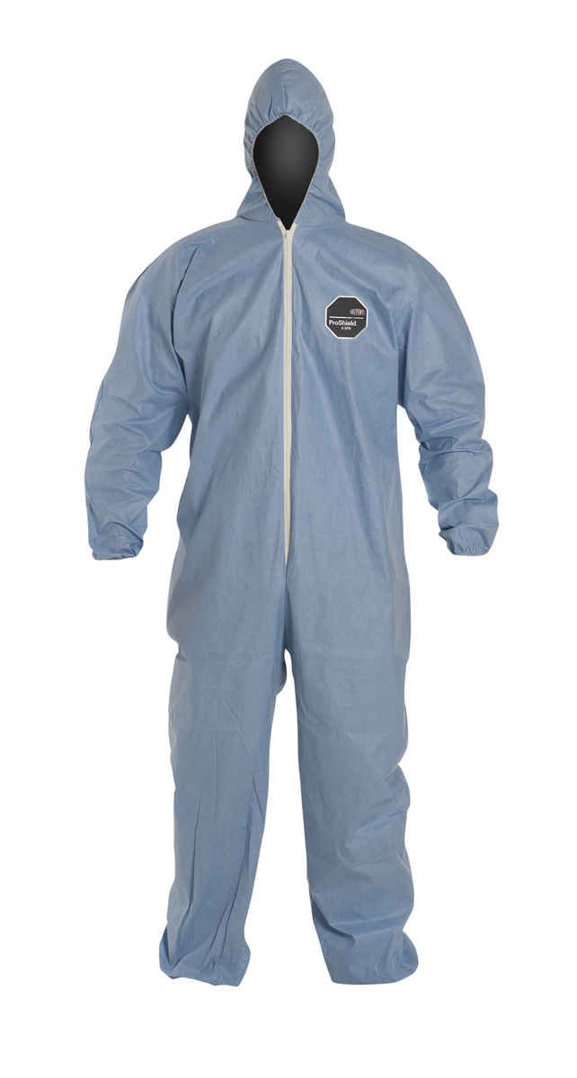 DuPont™ 6X Blue Proshield® 6 SFR Tempro® Disposable Coveralls (Availability restrictions apply.)