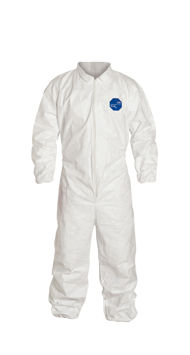 DuPont White Tyvek 400 Disposable Coveralls Case of DPPTY125SWH7X00 for sale online at autumn supply