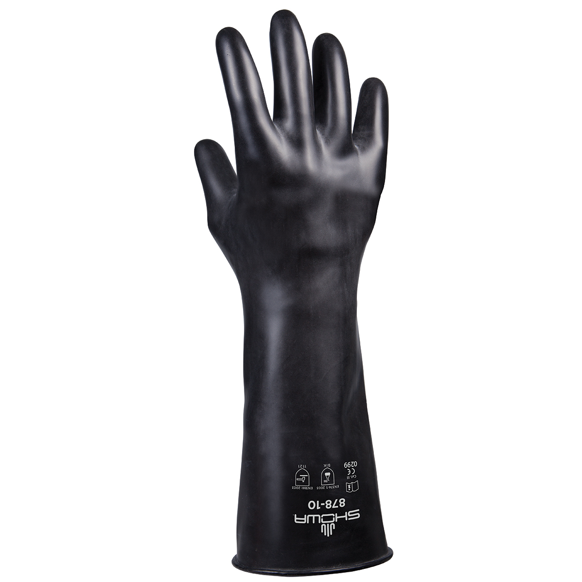 SHOWA® Black 25 mil Butyl Chemical Resistant Gloves