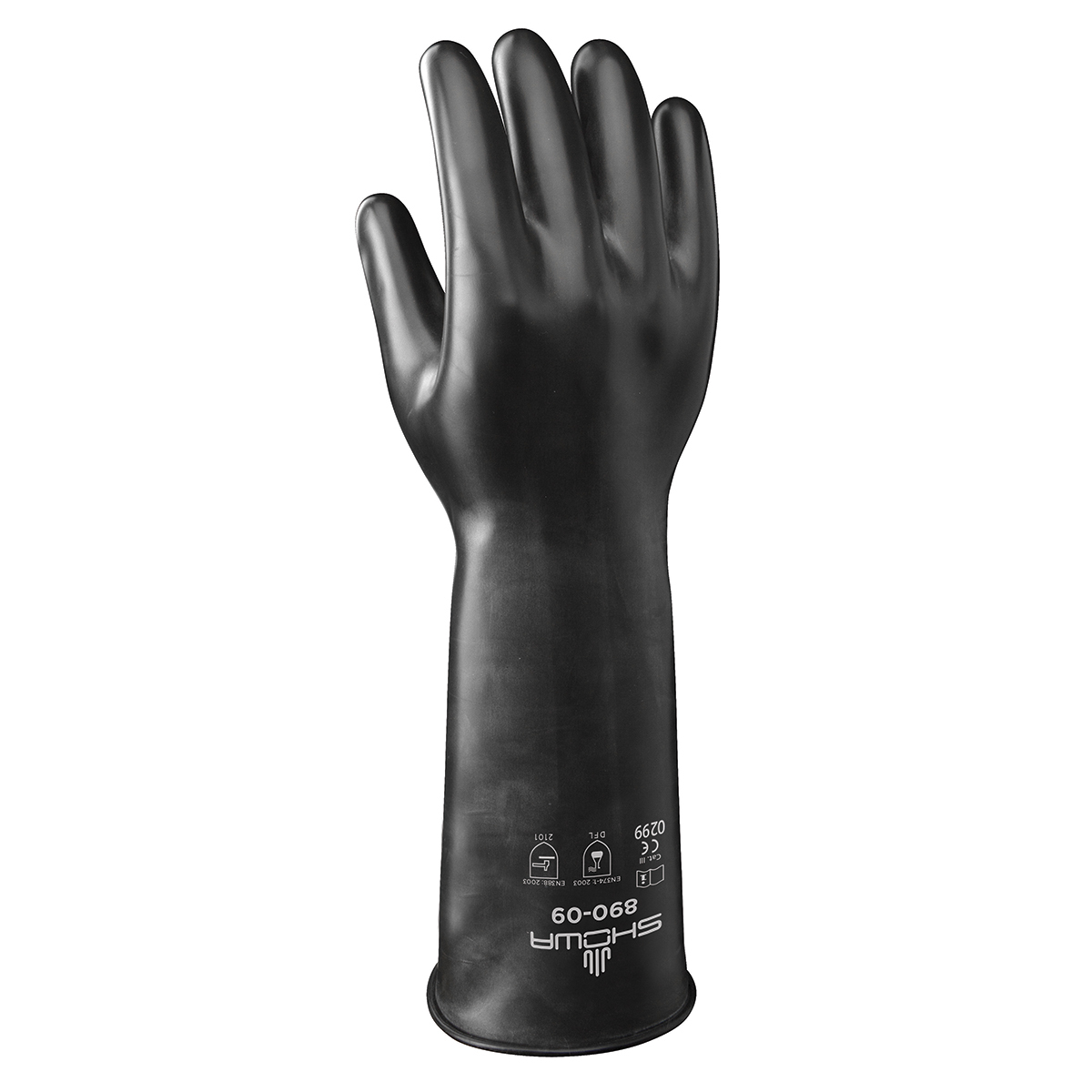 SHOWA® Black 28 mil Viton® Chemical Resistant Gloves