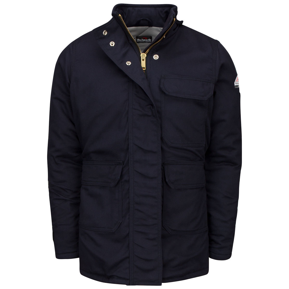 Bulwark Medium Regular Navy Blue Westex Ultrasoft Twi R30JLP7NVRGM for sale online at autumn supply