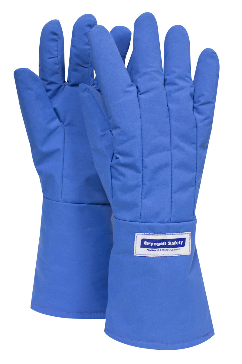 National Safety Apparel® Medium 3M™ Scotchlite™ Thinsulate™ Teflon™ Laminated Nylon Waterproof Cryogen Gloves