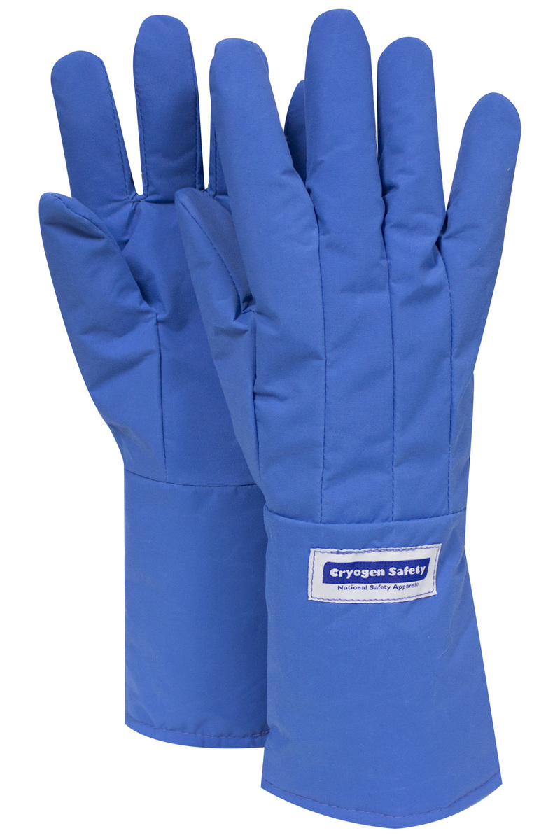 National Safety Apparel® Medium 3M™ Scotchlite™ Thinsulate™ Teflon™ Laminated Nylon Water Resistant Cryogen Gloves