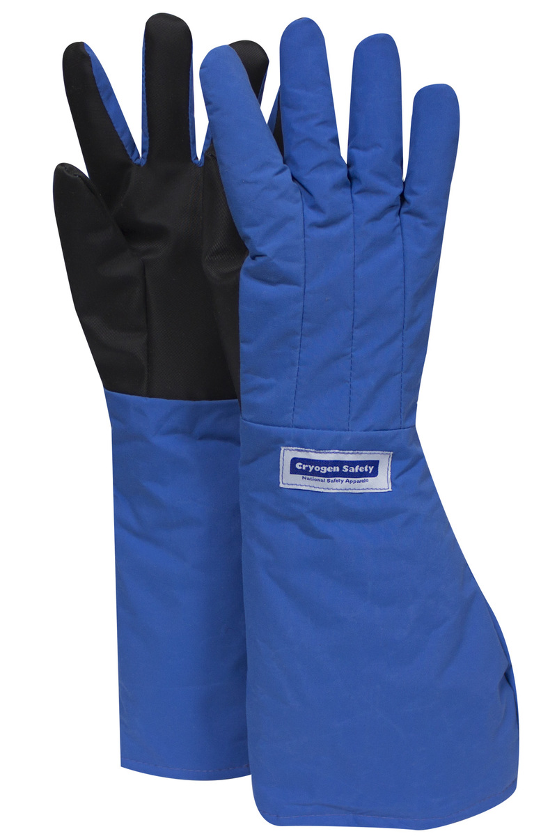 National Safety Apparel® Large 3M™ Scotchlite™ Thinsulate™ Teflon™ Laminated Nylon Cryogen Gloves With Silicone Coated Para-Aram