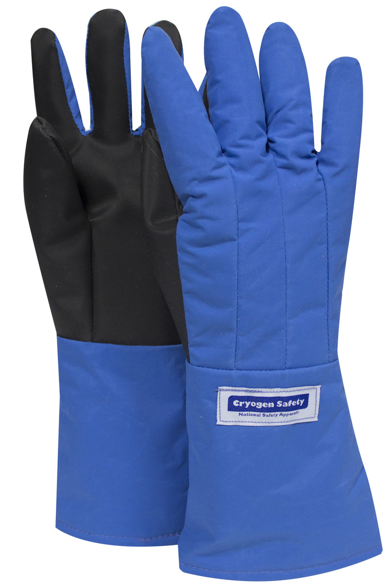 National Safety Apparel® Large 3M™ Scotchlite™ Thinsulate™ Teflon™ Laminated Nylon Cryogen Gloves With Silicone Coated Para-Aram