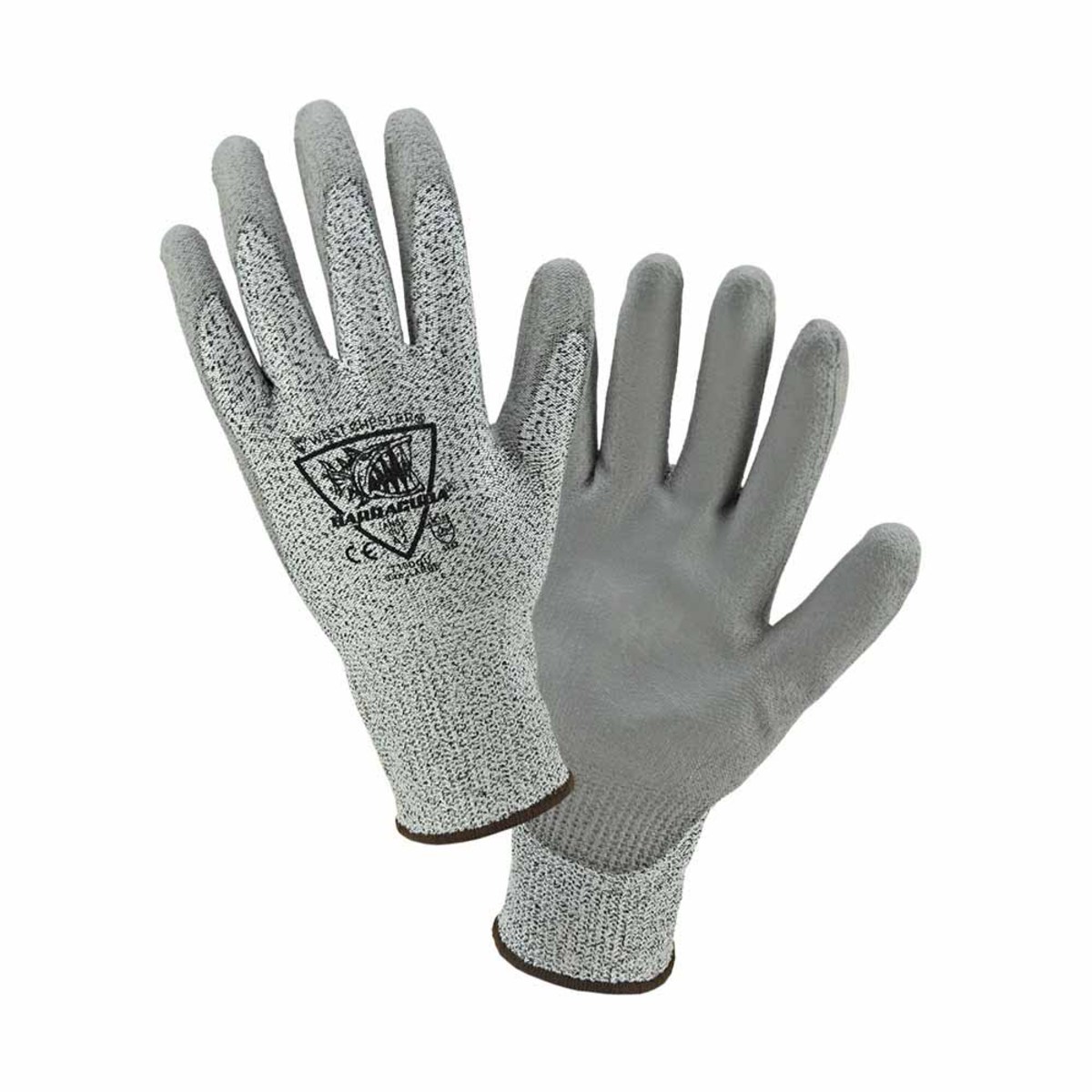 PIP® Small Barracuda® 13 Gauge High Performance Polyethylene Cut Resistant Gloves With Polyurethane Coating