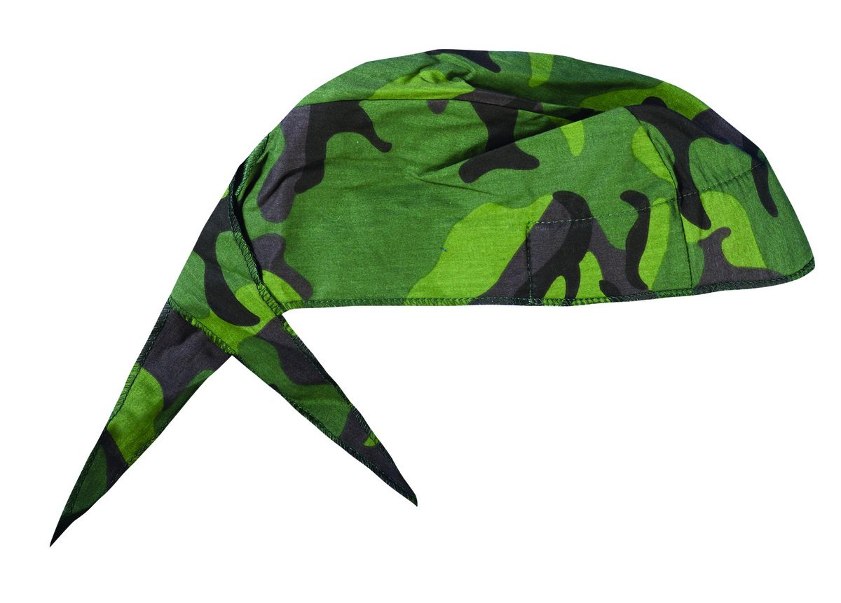 OccuNomix Jungle Flage Tuff Nougies® Cotton Doo Rag Bandana