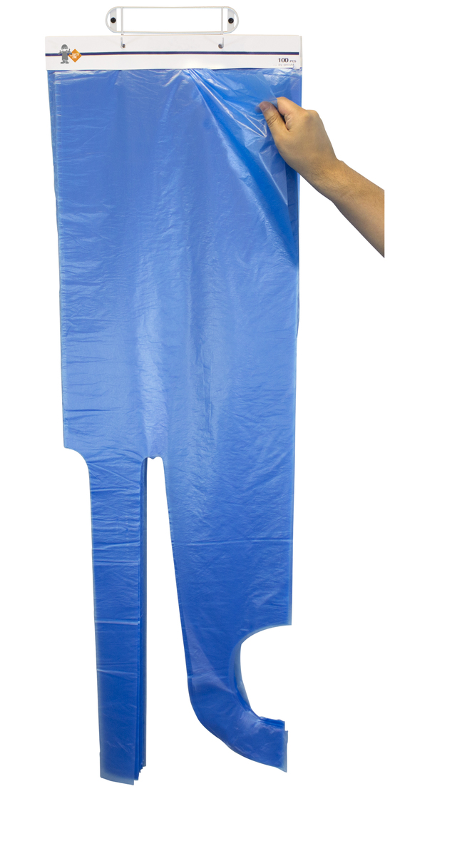 Safety Zone 28 X 46 Blue Polyethylene Disposable Apro SEIDAP1028X46BL for sale online at autumn supply