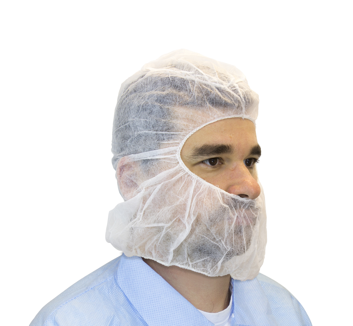 Safety Zone® White Spunbonded Polypropylene Disposable Hood (Availability restrictions apply.) Safety Zone® White Spunbonded Polypropylene Disposable Hood (Availability restrictions apply.)