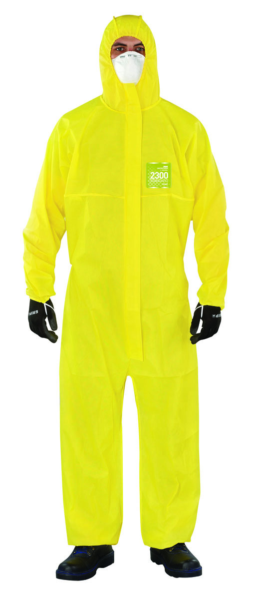 Ansell Alphatec 682300 Model 111 Lightweight Chemical Barrier With Bound Seams. Hood Cvrl 4Xl (Availability restrictions apply.)