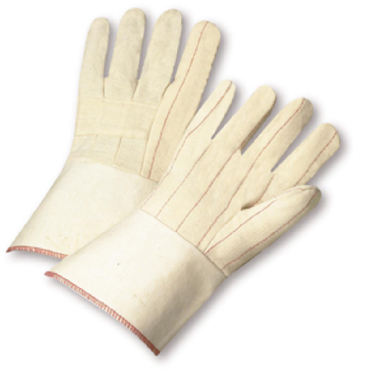 PIP® Natural Large Cotton And Polyester General Purpose Gloves With Gauntlet Cuff