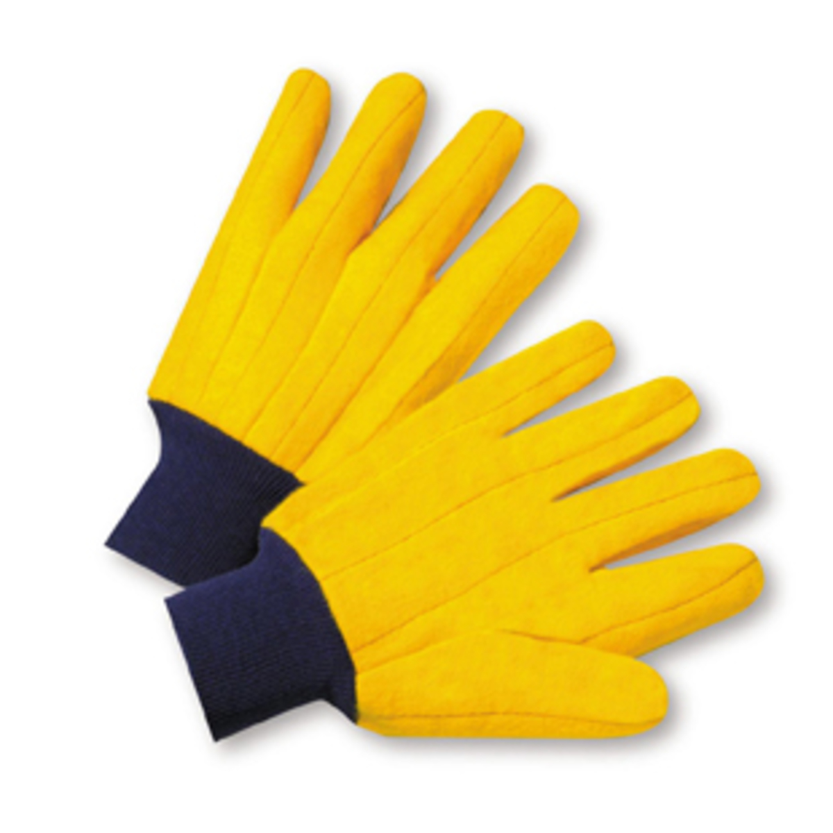 PIP® Yellow Large Cotton And Polyester General Purpose Gloves With Knit Wrist