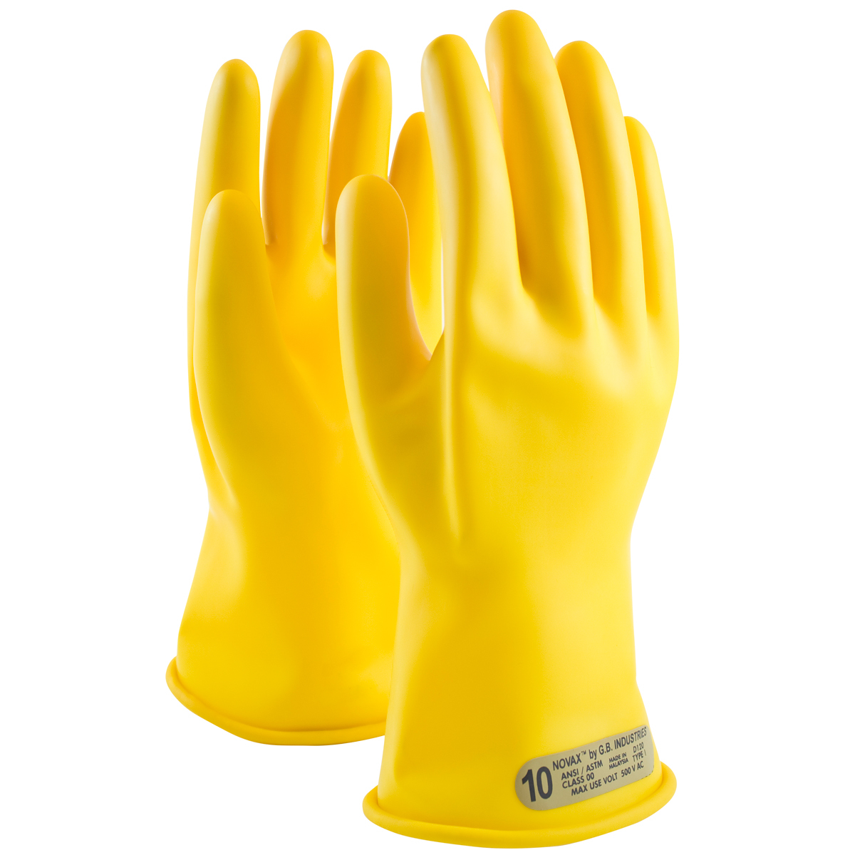 PIP Size 9 Yellow Rubber Class 00 Linesmens Gloves PIP170-00-11/9 for sale online at autumn supply