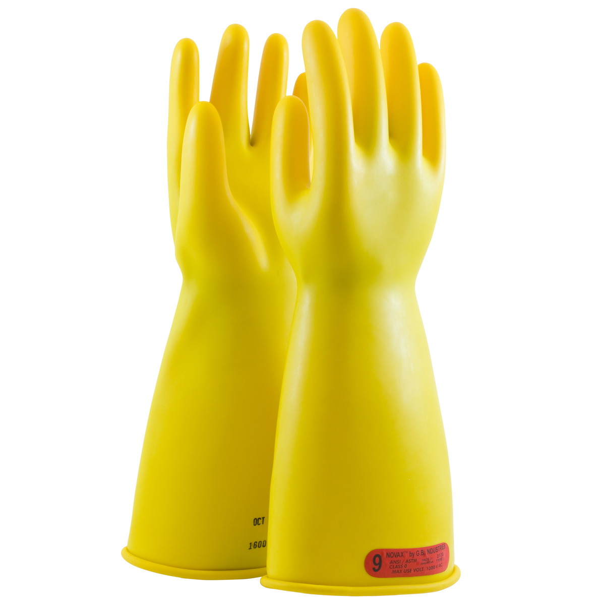 PIP® Size 10 Yellow Rubber Class 0 Linesmens Gloves