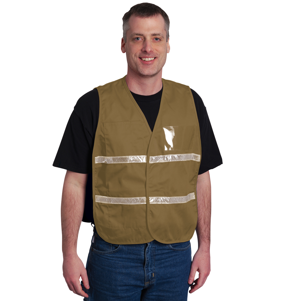 PIP® One Size Fits Most Tan Cotton Polyester Command Vest