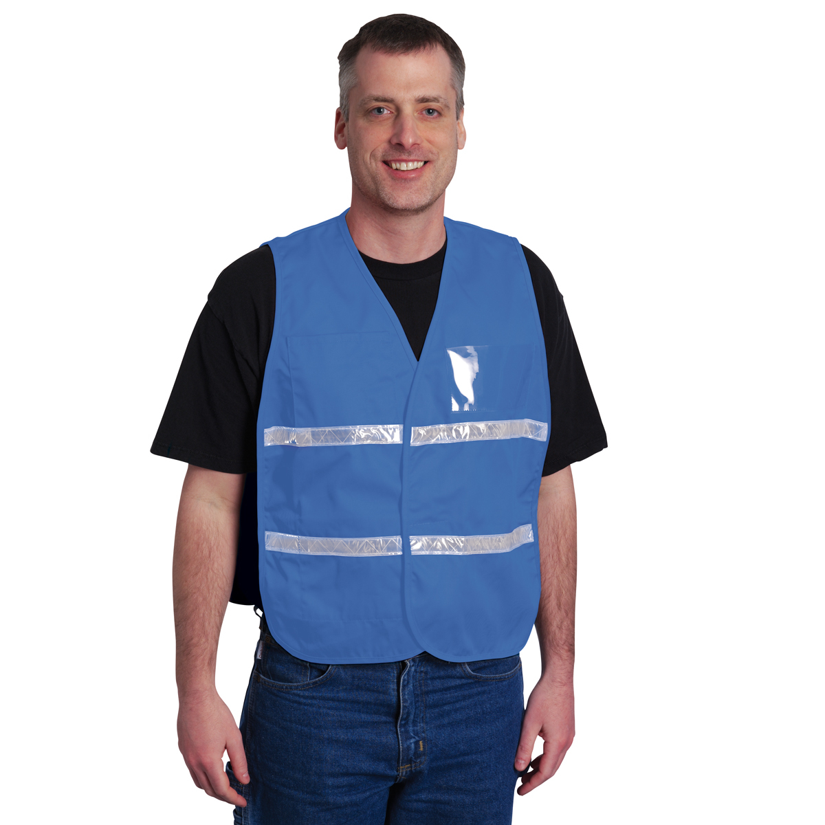 PIP® One Size Fits Most Blue Cotton Polyester Command Vest