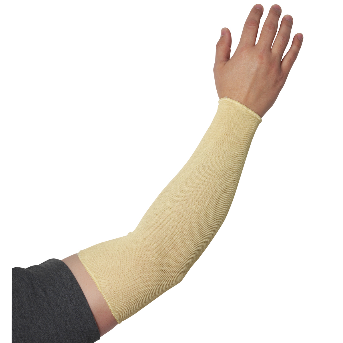 PIP® One Size Fits Most Yellow 2-Ply Kevlar® Cut Resistant Sleeve With Velcro Closure And Thumb Hole
