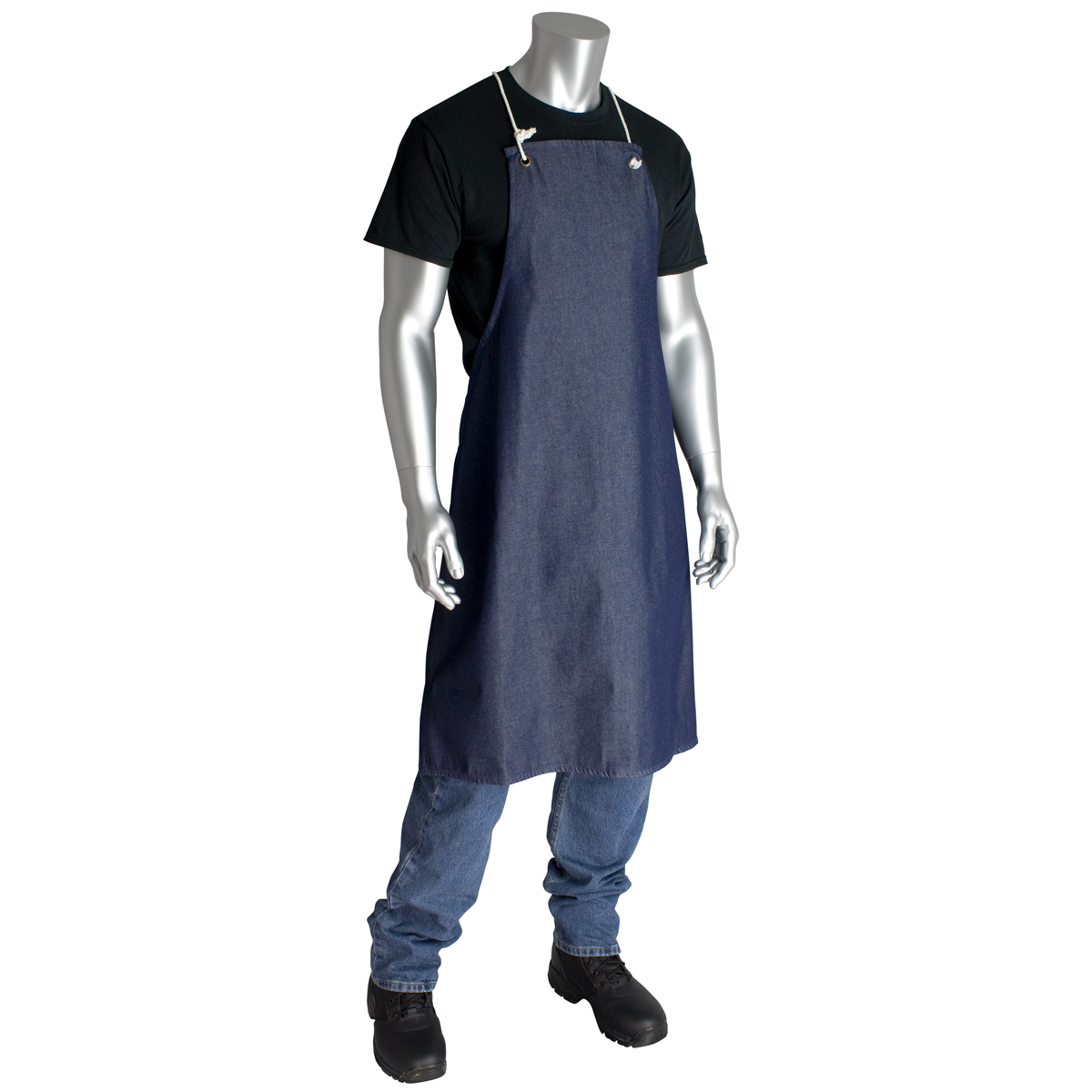 PIP® One Size Fits Most Blue Denim Apron