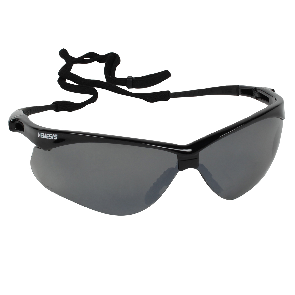 Kimberly-Clark Professional* KleenGuard™ Nemesis* Black Safety Glasses With Smoke Mirror/Hard Coat Lens (Availability restrictio