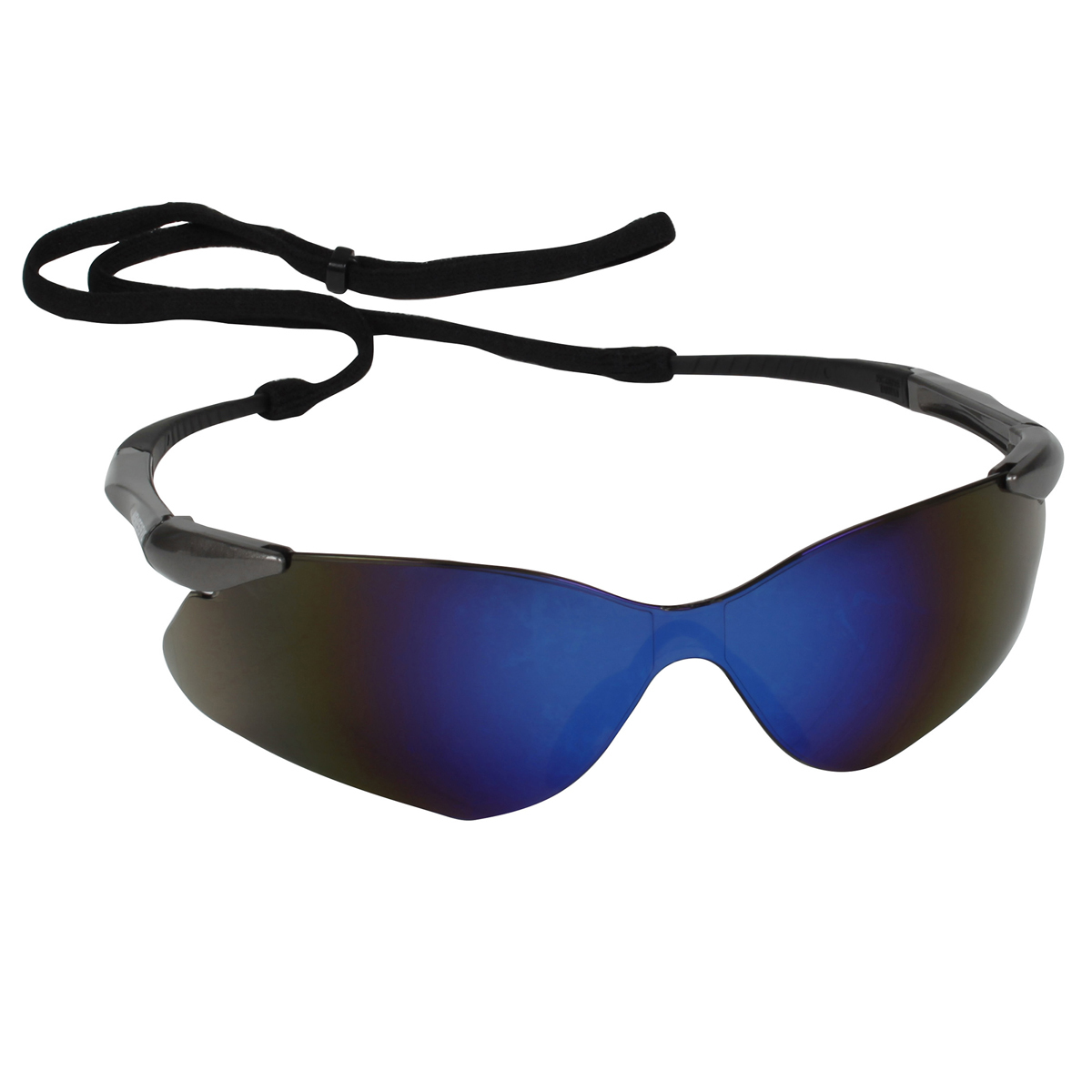 Kimberly-Clark Professional* KleenGuard™ Nemesis* VL Gray Safety Glasses With Blue Mirror/Hard Coat Lens (Availability restricti