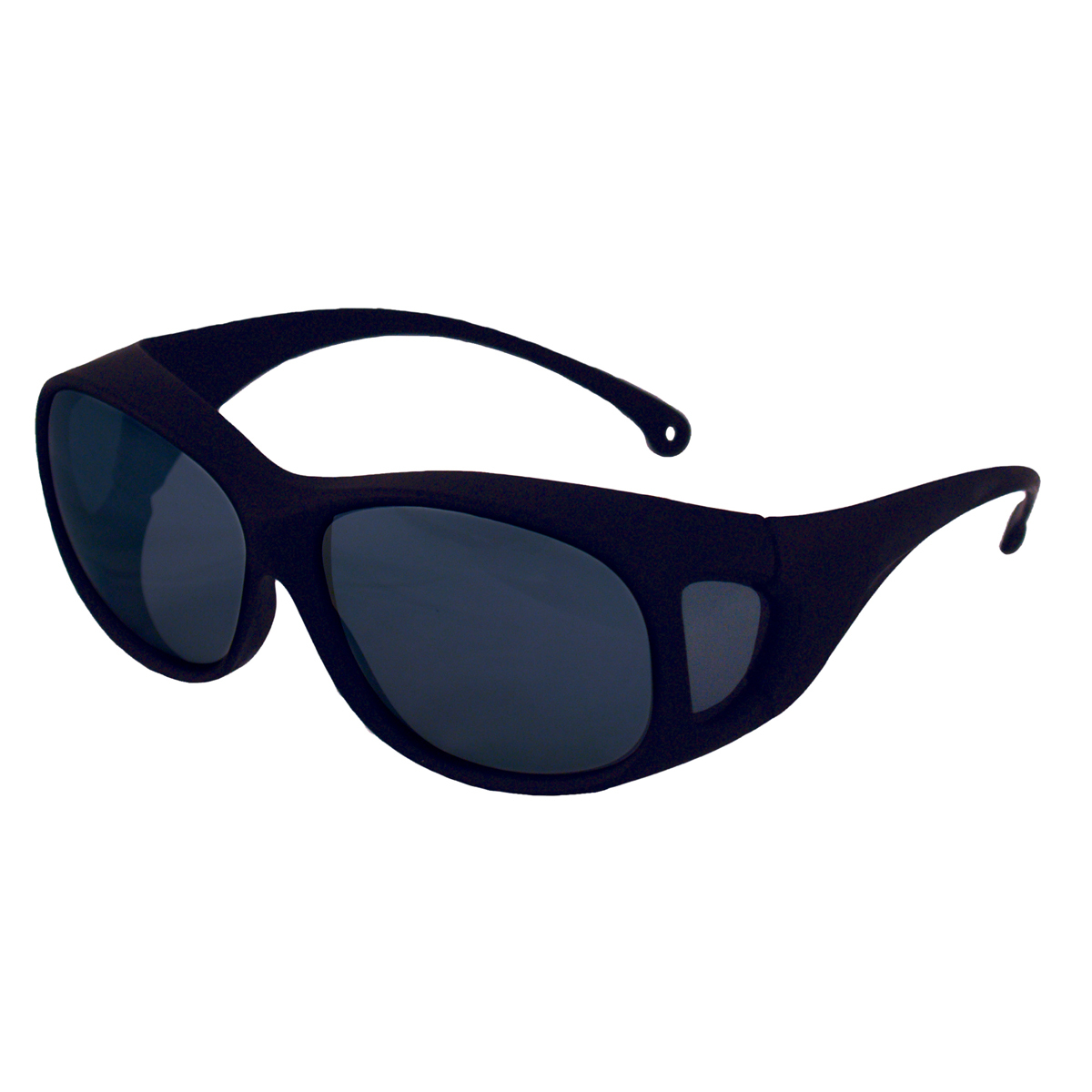 Kimberly-Clark Professional* KleenGuard™ OTG* Black Safety Glasses With Smoke Anti-Fog/Hard Coat Lens (Availability restrictions