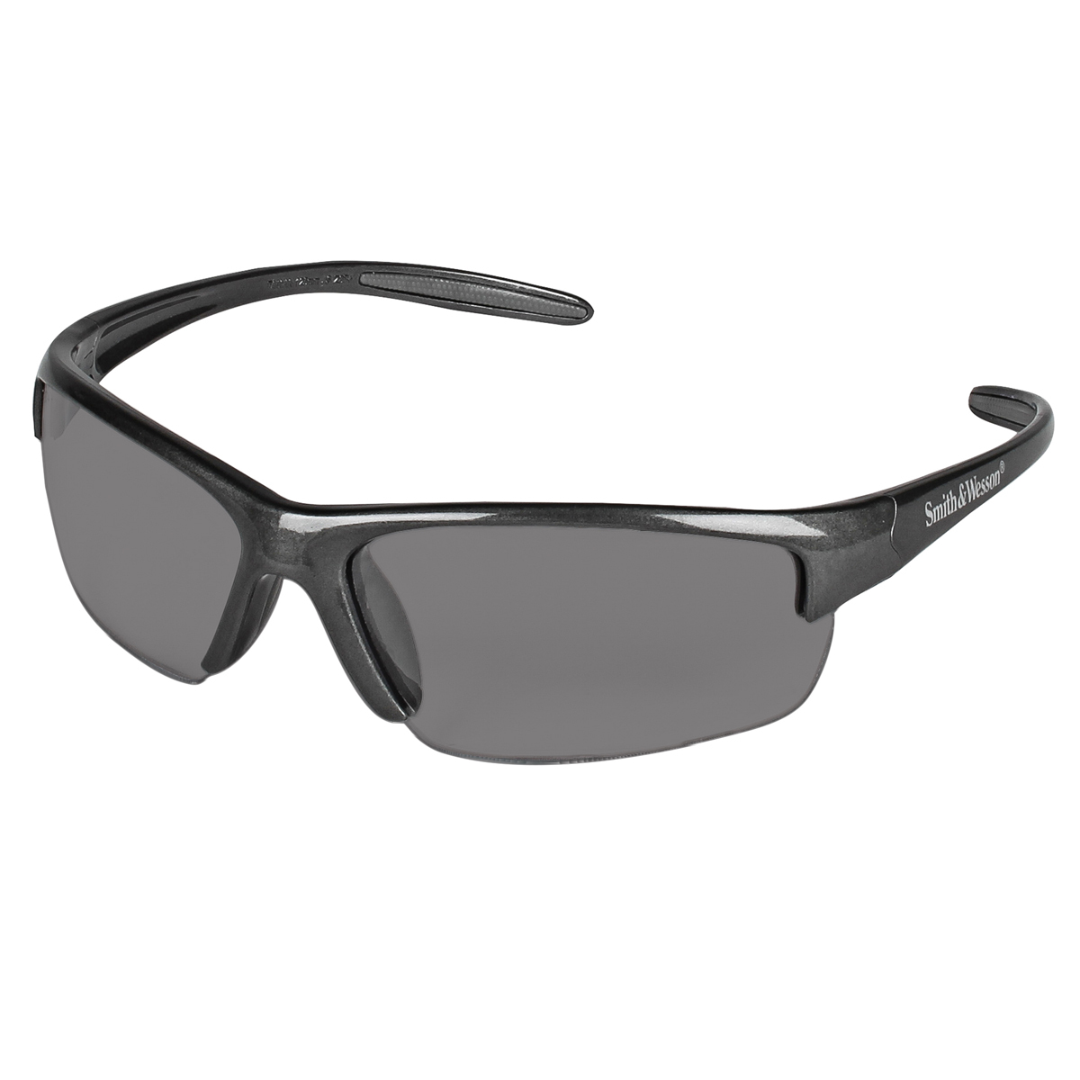 Kimberly-Clark Professional* Smith & Wesson® Equalizer* Gray Safety Glasses With Smoke Anti-Fog/Hard Coat Lens (Availability res