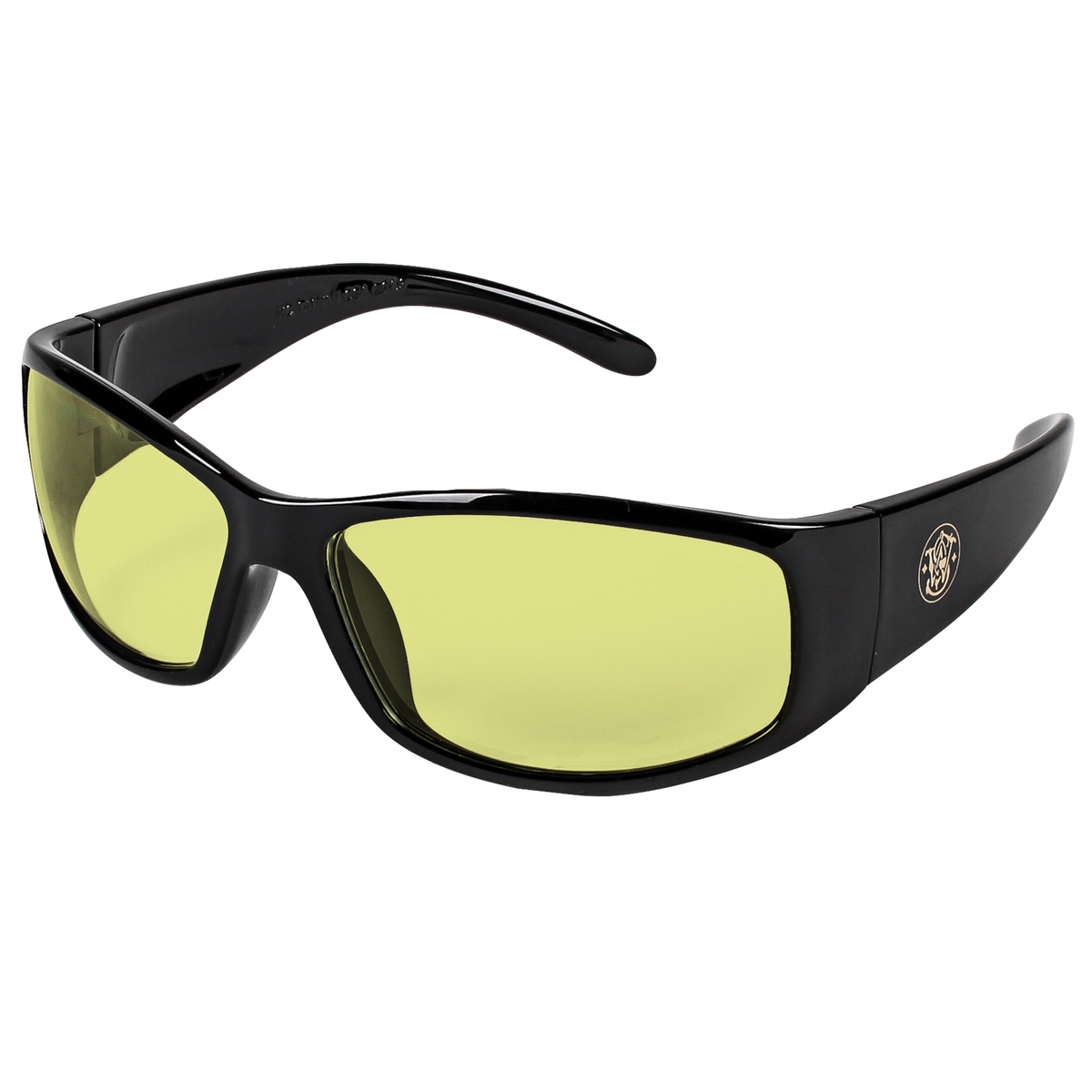 Kimberly-Clark Professional* Smith & Wesson® Elite* Black Safety Glasses With Amber Anti-Fog/Hard Coat Lens (Availability restri