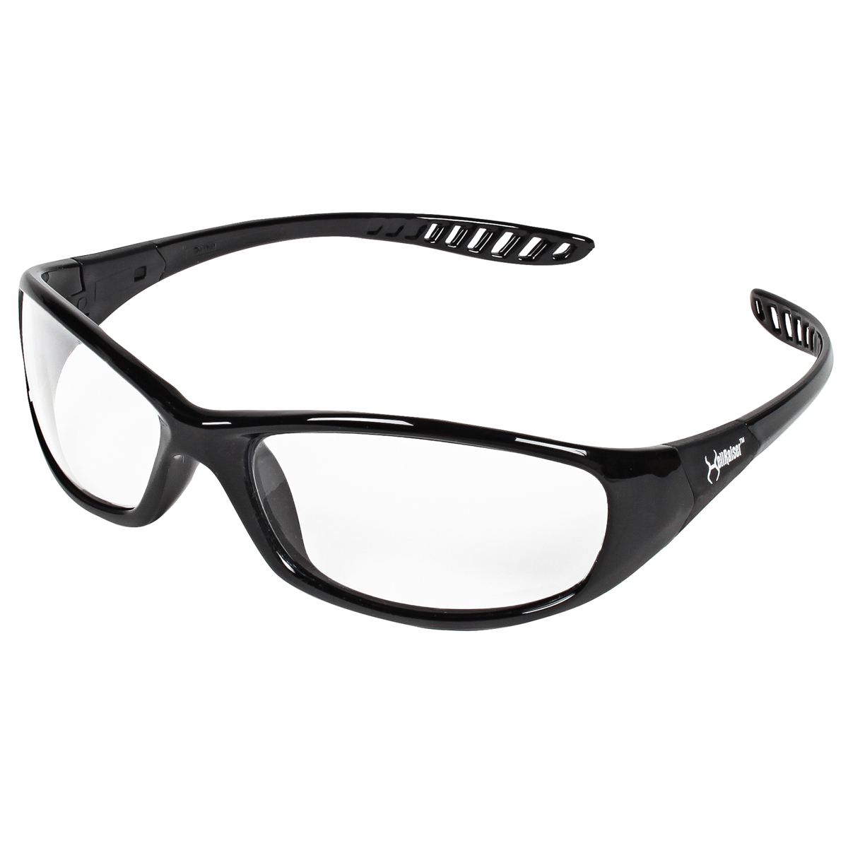 Kimberly-Clark Professional* KleenGuard™ Hellraiser* Black Safety Glasses With Clear Anti-Fog/Hard Coat Lens (Availability restr
