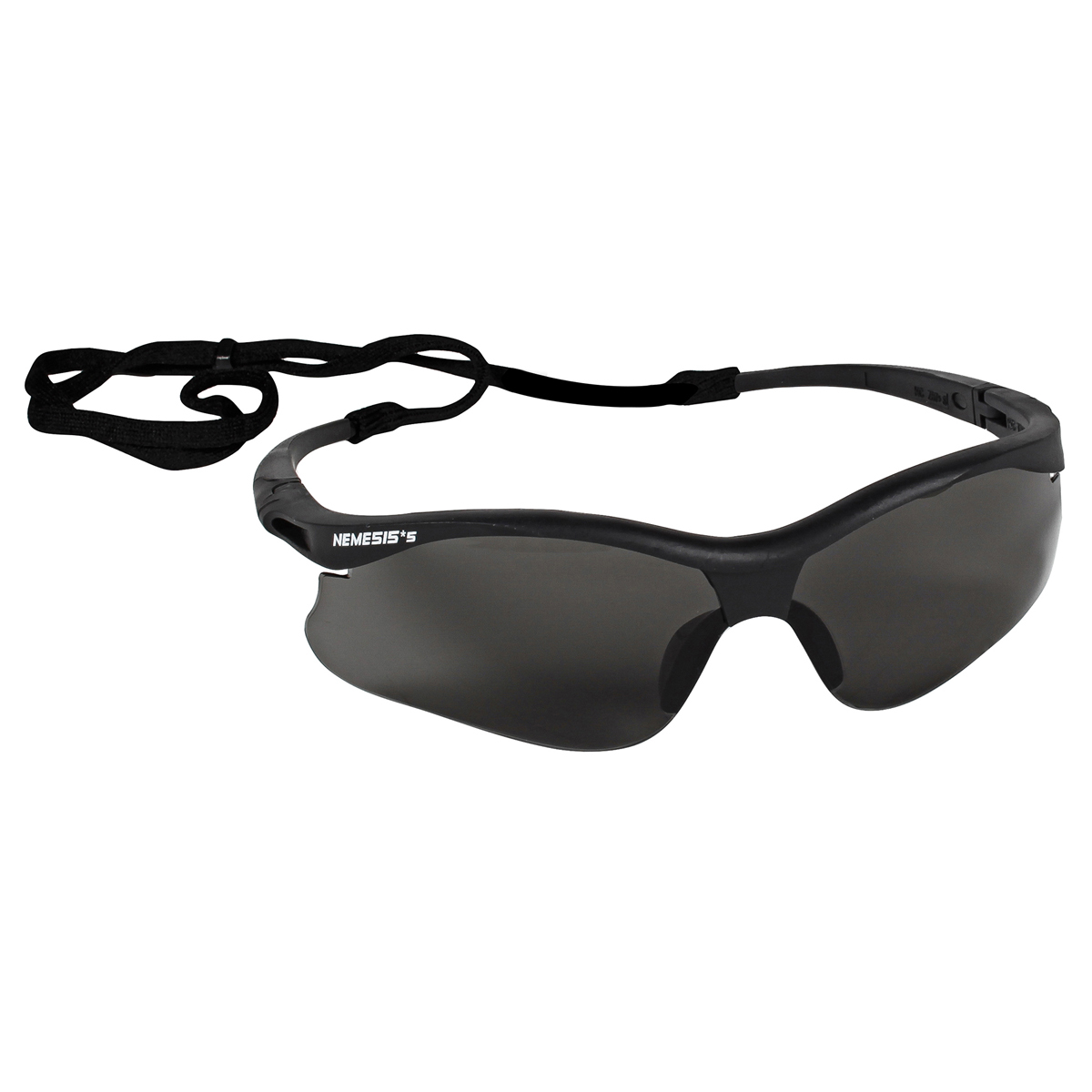 Kimberly-Clark Professional* KleenGuard™ Nemesis* Small Black Safety Glasses With Smoke Hard Coat Lens (Availability restriction