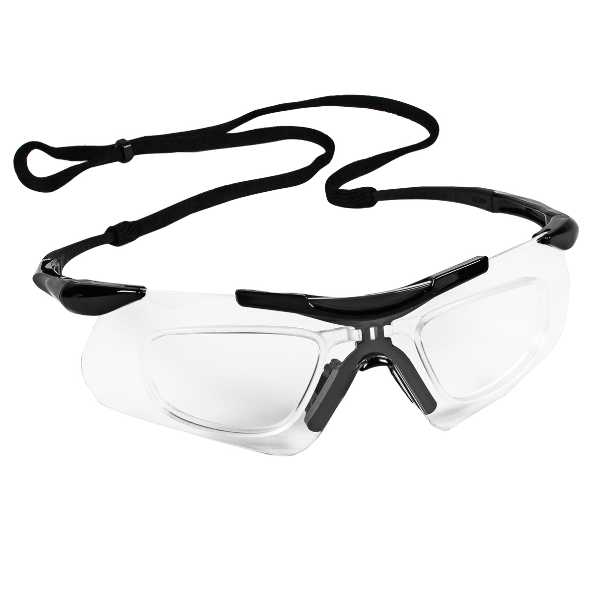Kimberly-Clark Professional* KleenGuard™ Nemesis* Black Safety Glasses With Clear Anti-Fog/Hard Coat Lens And Rx Prescription In