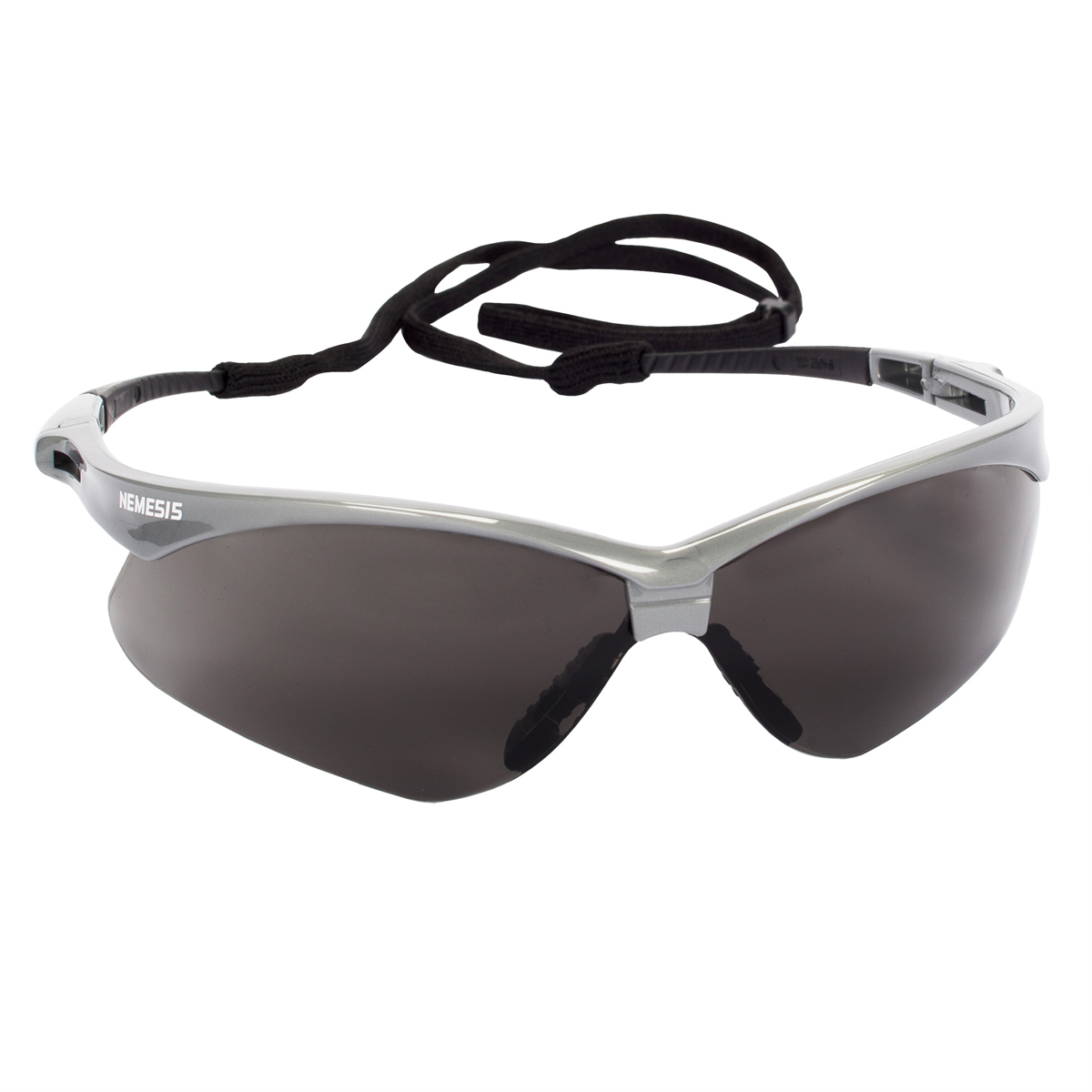Kimberly-Clark Professional* KleenGuard™ Nemesis* Silver Safety Glasses With Smoke Anti-Fog/Hard Coat Lens (Availability restric
