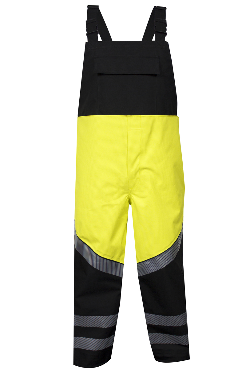 National Safety Apparel® 3X Fluorescent Yellow And Black HYDROLITE FR™ 83 oz GORE® PYRAD® Fabric Technology 31 cal/cm² FR Rainwe National Safety Apparel® 3X Fluorescent Yellow And Black HYDROLITE FR™ 83 oz GORE® PYRAD® Fabric Technology 31 cal/cm² FR Rainwe