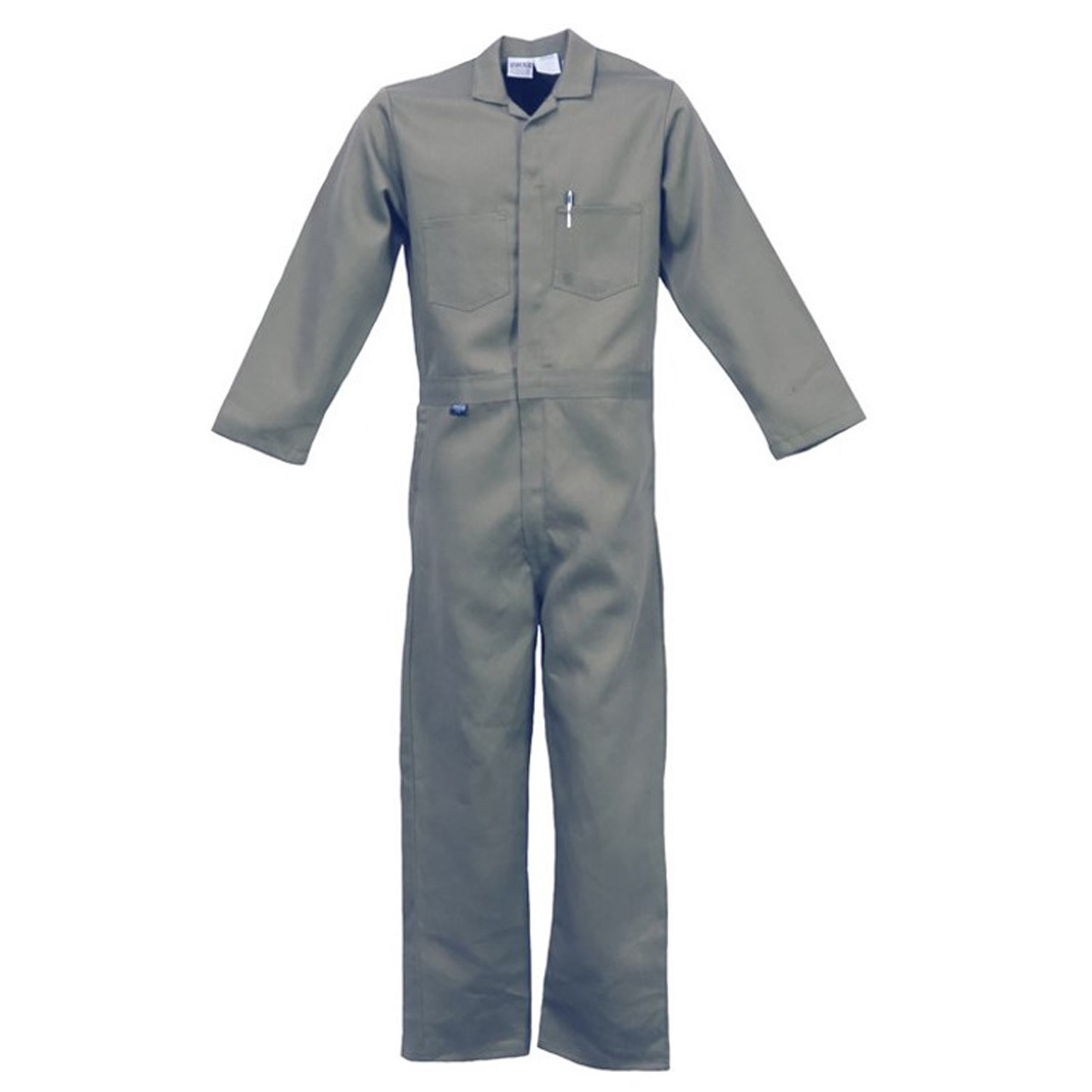 Stanco Safety Products™ X-Large Gray Indura® Arc Rated Flame Resistant Coveralls With Front Zipper Closure