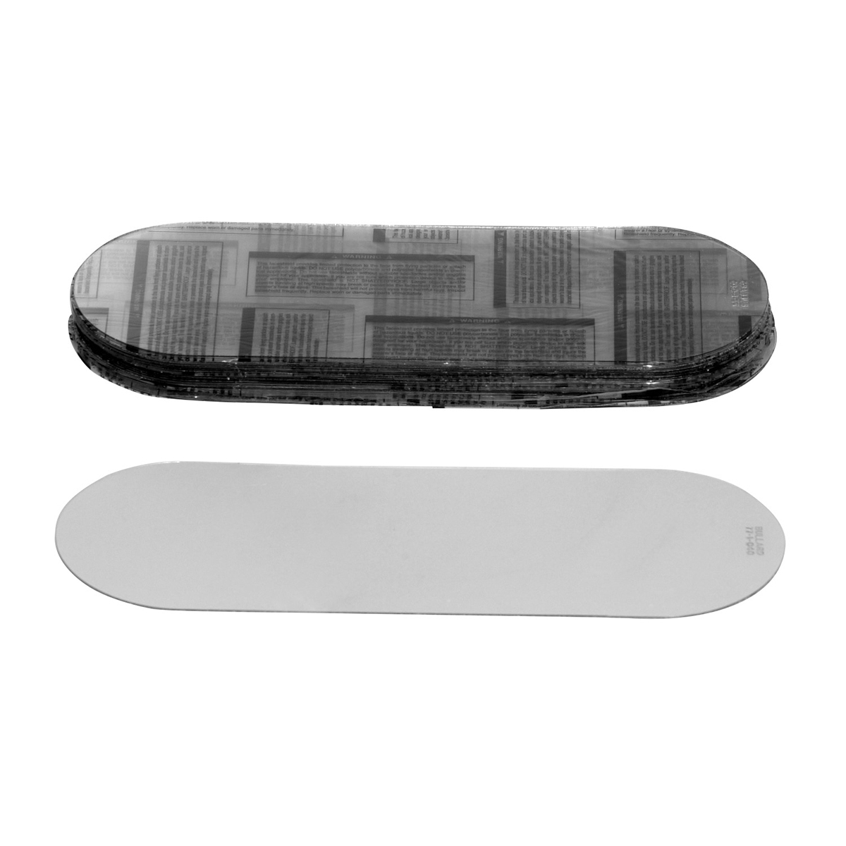 Bullard® Acetate Oval Replacement Outer Lens For 88VX (25 Per Pack) (Availability restrictions apply.)