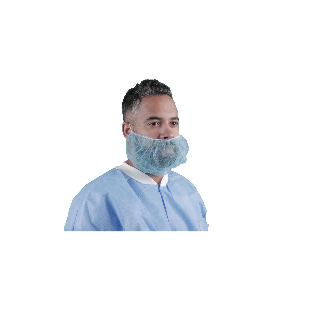 Keystone Safety® Large Blue Latex Free Polypropylene Stockinet Beard Cover