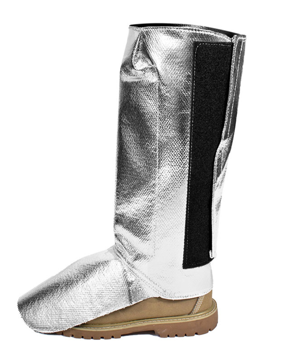 National Safety Apparel® Large Silver Aluminized Para-Aramid/OPF Leggings With Hook And Loop National Safety Apparel® Large Silver Aluminized Para-Aramid/OPF Leggings With Hook And Loop