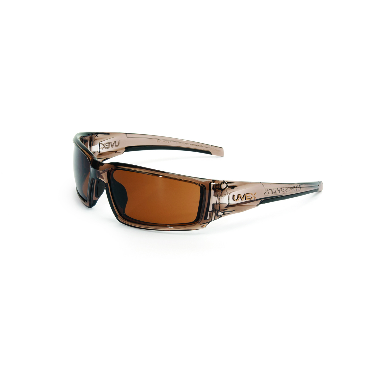 Honeywell Uvex Hypershock Brown Safety Glasses With B HONS2961HS for sale online at autumn supply