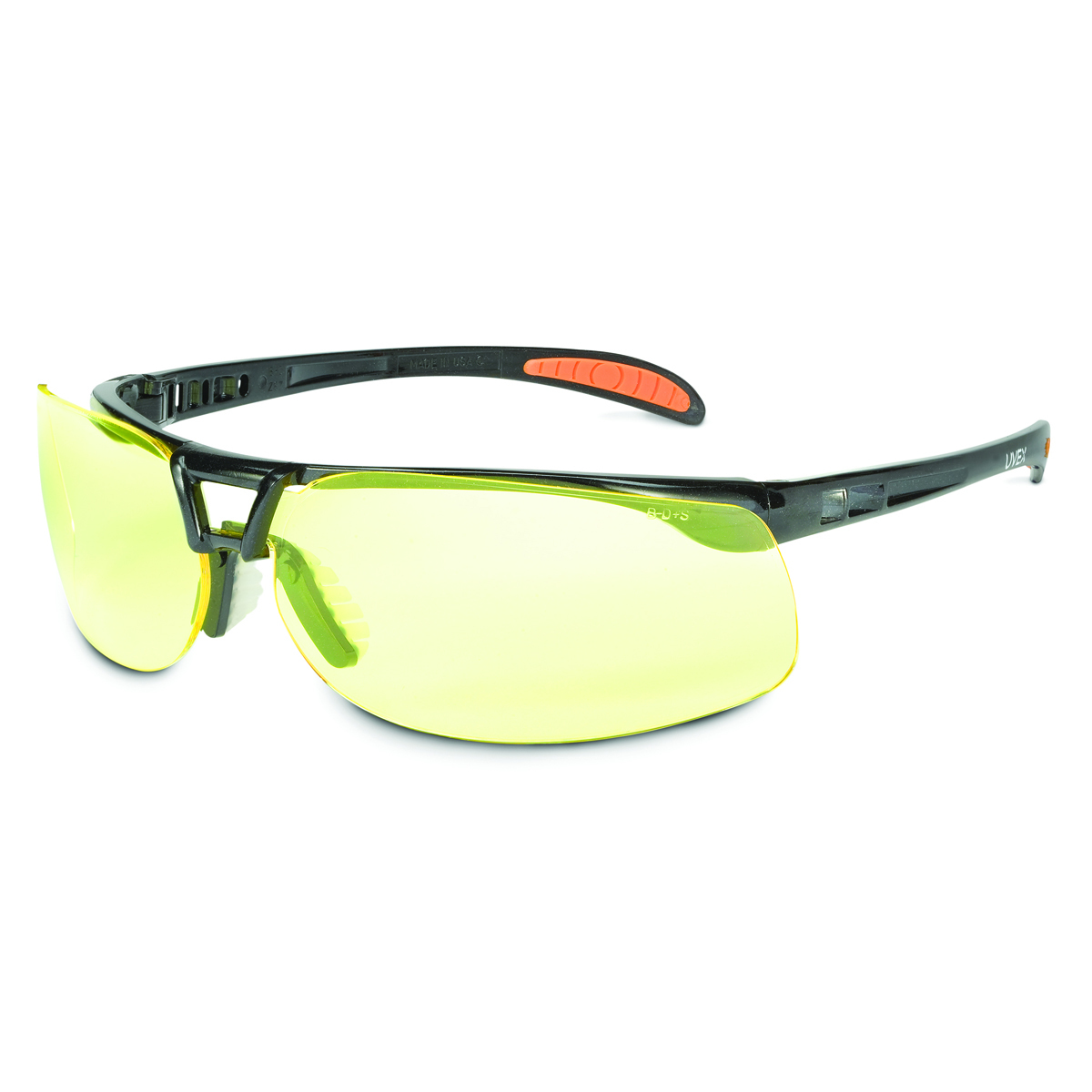 Honeywell Uvex Protege® Black Safety Glasses With Amber Anti-Fog Lens (Availability restrictions apply.)