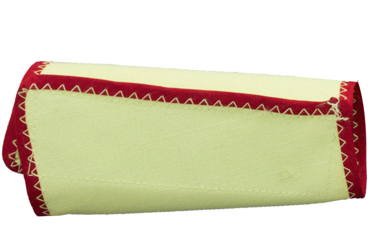 National Safety Apparel® Medium Yellow CutGuard™ 8 Ounce Kevlar® Armor Wristlet With Hook And Loop Closure